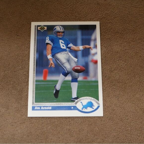 Jim Arnold #262 Football Card - Picture 1 of 2